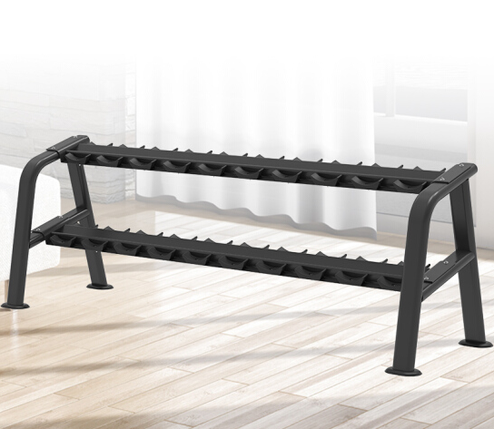 商用健身器材健身房團(tuán)購(gòu)專(zhuān)項(xiàng)力量器械 6043豪華雙層啞鈴架